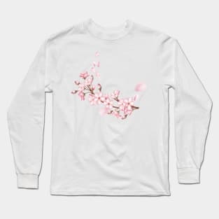 Cerisiers Flower Long Sleeve T-Shirt
